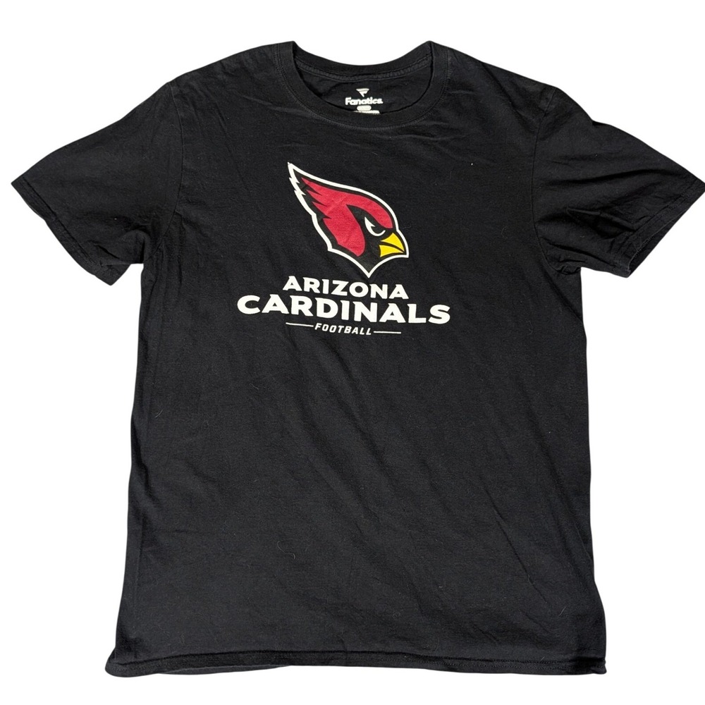Fanatics Arizona Cardinals Football Black T Shirt Men's‎ M